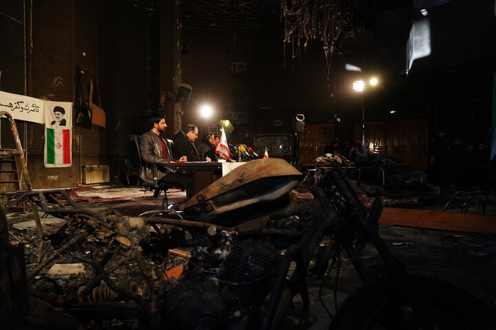 تصاویر/ نشست خبری جشنواره فیلم عمار در مسجد سوخته ابوذر