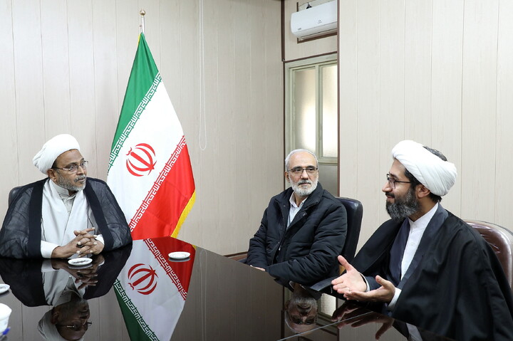 تصاویر/ بازدید حجت السلام والمسلمین وصی حسن خان از خطبای برجسته هند از خبرگزاری حوزه