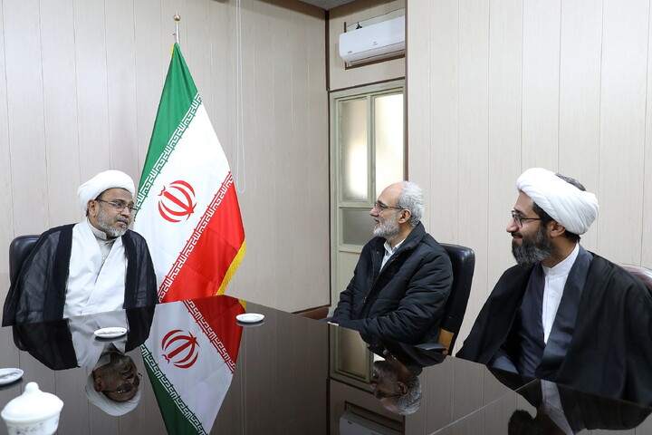 تصاویر/ بازدید حجت السلام والمسلمین وصی حسن خان از خطبای برجسته هند از خبرگزاری حوزه