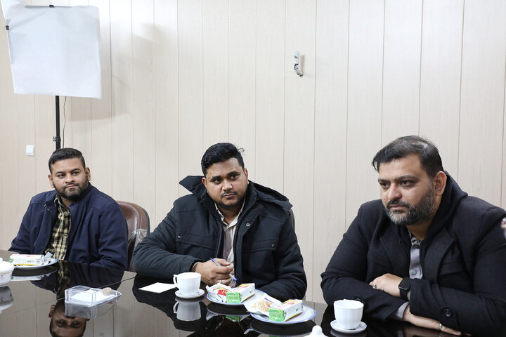 تصاویر/ بازدید حجت السلام والمسلمین وصی حسن خان از خطبای برجسته هند از خبرگزاری حوزه