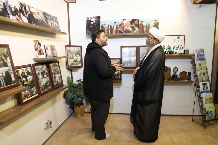 بازدید حجت‌الاسلام والمسلمین وصی حسن خان از خطبای برجسته هند از خبرگزاری