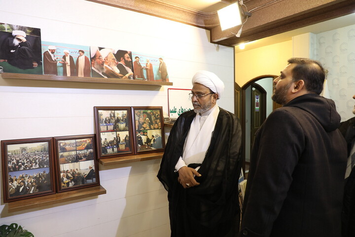 تصاویر/ بازدید حجت السلام والمسلمین وصی حسن خان از خطبای برجسته هند از خبرگزاری حوزه