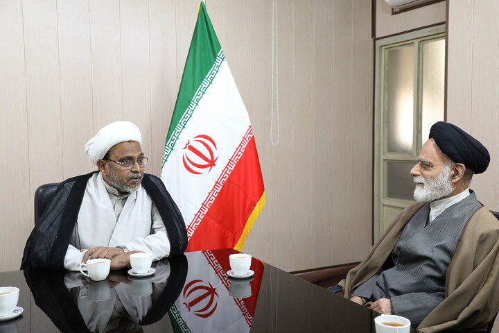 تصاویر/ بازدید حجت السلام والمسلمین وصی حسن خان از خطبای برجسته هند از خبرگزاری حوزه