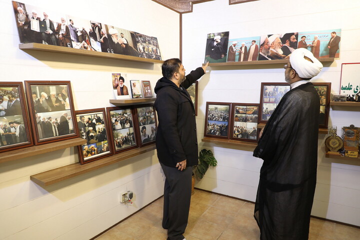 تصاویر/ بازدید حجت السلام والمسلمین وصی حسن خان از خطبای برجسته هند از خبرگزاری حوزه