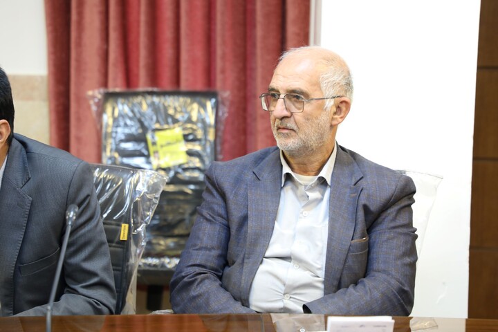 تصاویر/ جلسه کسبه استان یزد با  آیت‌الله محمدرضا ناصری نماینده ولی فقیه در استان و امام جمعه یزد