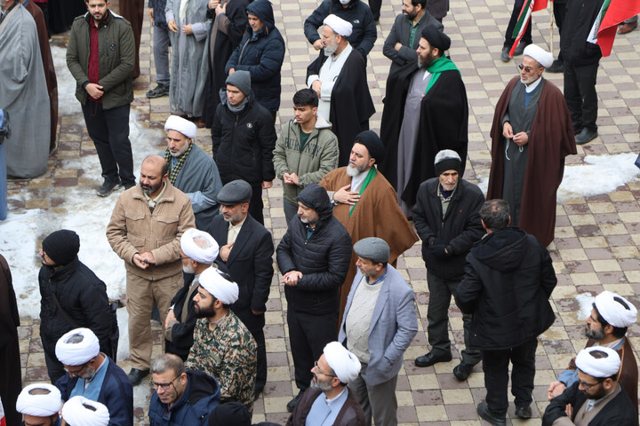 تصاویر / آخرین حضور شهید حجت الاسلام زمانیان در مدرسه علمیه آیت الله آخوند(ره)