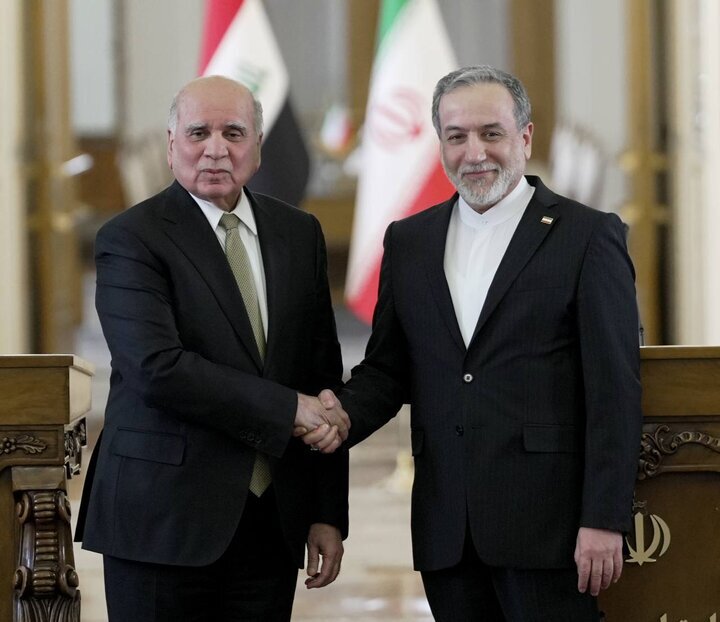 تہران؛ عراقی اور ایرانی وزرائے خارجہ کی اہم پریس کانفرنس: عراق کی سلامتی ایران کی سلامتی سے وابستہ ہے