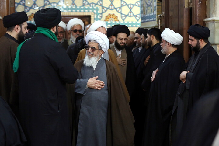 تصاویر/ مراسم تشییع آیت‌الله سیدهادی حسینی سیستانی