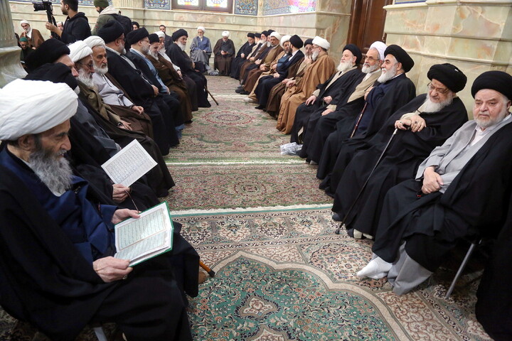 تصاویر/ مراسم تشییع آیت‌الله سیدهادی حسینی سیستانی