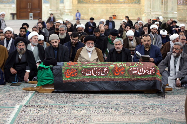 تصاویر/ مراسم تشییع آیت‌الله سیدهادی حسینی سیستانی