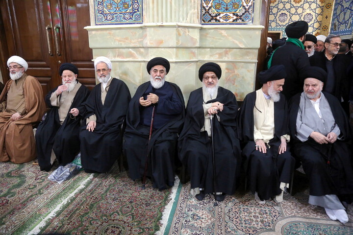 تصاویر/ مراسم تشییع آیت‌الله سیدهادی حسینی سیستانی