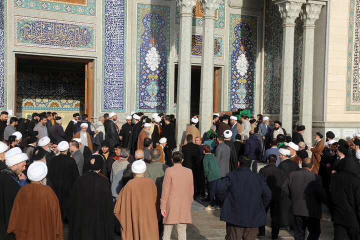 تصاویر/ مراسم تشییع آیت‌الله سیدهادی حسینی سیستانی