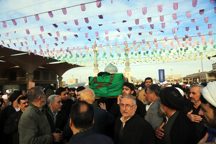 تصاویر/ مراسم تشییع آیت‌الله سیدهادی حسینی سیستانی