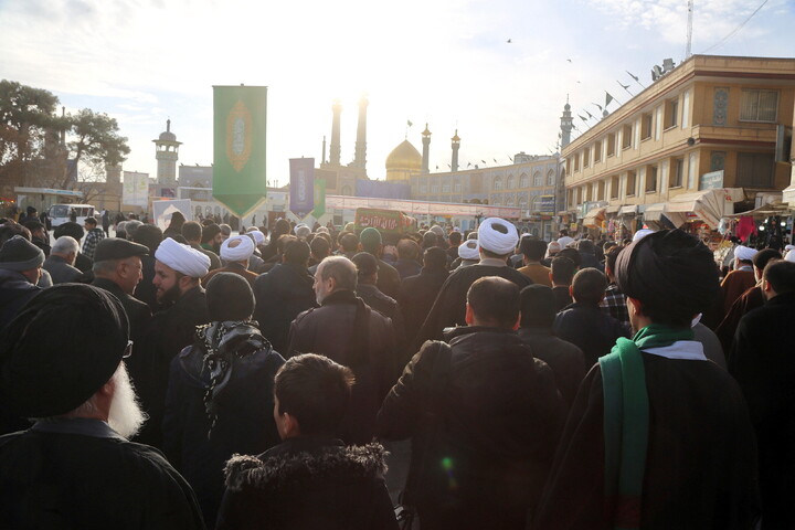 تصاویر/ مراسم تشییع آیت‌الله سیدهادی حسینی سیستانی