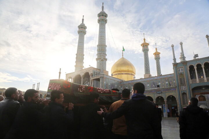 تصاویر/ مراسم تشییع آیت‌الله سیدهادی حسینی سیستانی