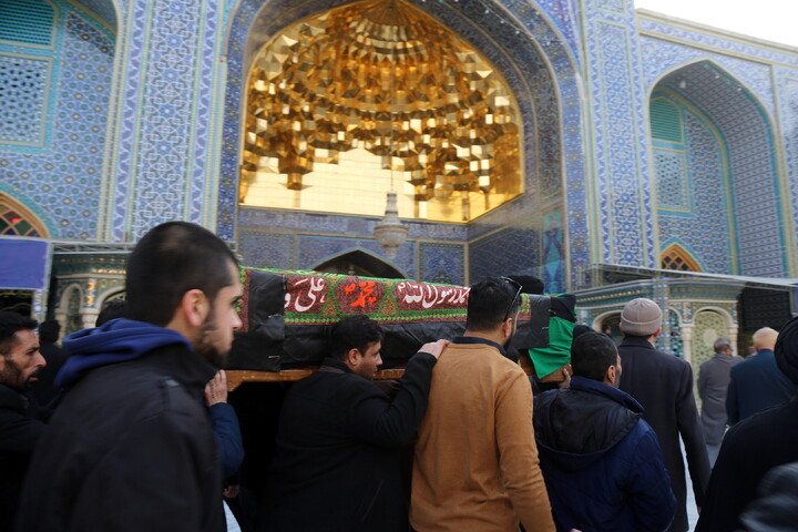 تصاویر/ مراسم تشییع آیت‌الله سیدهادی حسینی سیستانی