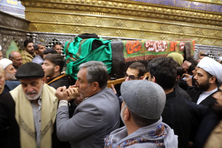 تصاویر/ مراسم تشییع آیت‌الله سیدهادی حسینی سیستانی