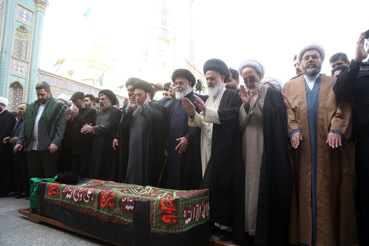 تصاویر/ مراسم تشییع آیت‌الله سیدهادی حسینی سیستانی