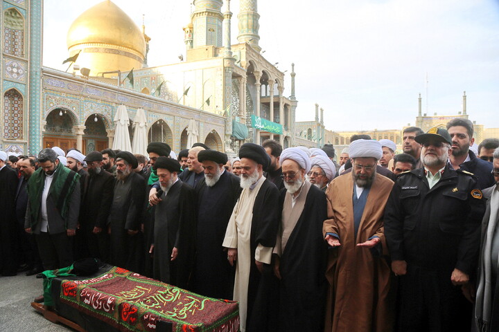 تصاویر/ مراسم تشییع آیت‌الله سیدهادی حسینی سیستانی