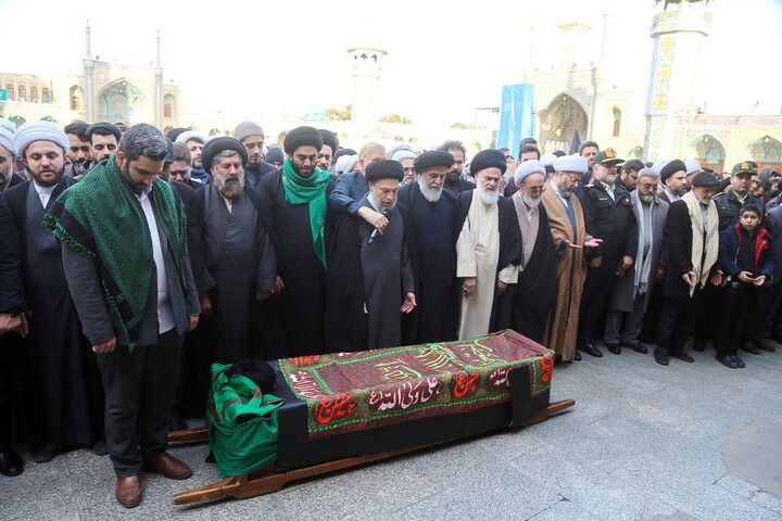 تصاویر/ مراسم تشییع آیت‌الله سیدهادی حسینی سیستانی