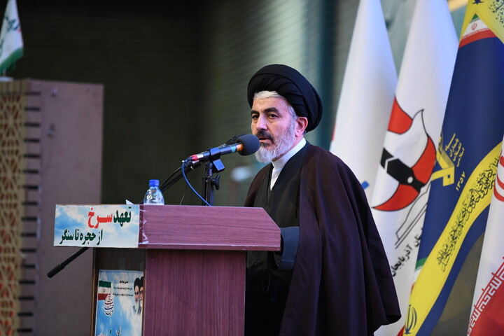 تصاویر/  اجلاسیه بزرگداشت شهدای روحانی و طلبه آذربایجان غربی