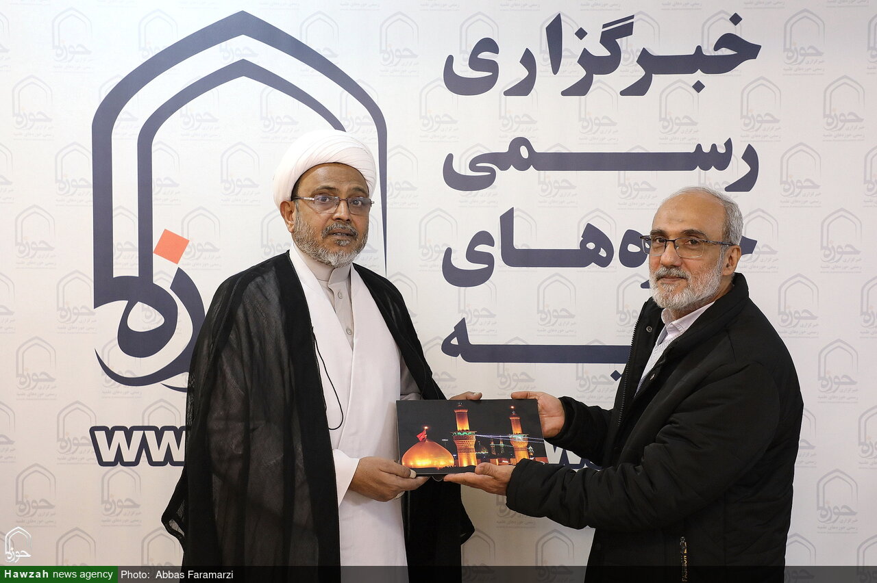 Senior Indian Scholar Visits Hawzah News Agency