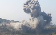 लेबनान के विभिन्न क्षेत्रों पर इजरायली सेना की बमबारी