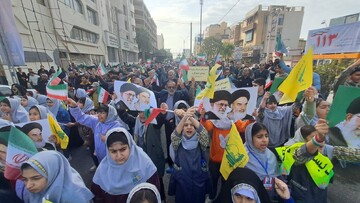 تصاویر/ راهپیمایی بوشهری ها علیه اغتشاشگران