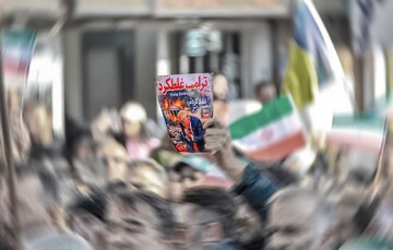 تصاویر/ خروش مردم پرند در حمایت از جمهوری اسلامی ایران