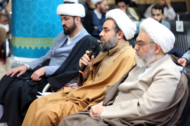 تصاویر/ هم اندیشی اساتید و طلاب با آیت الله اعرافی