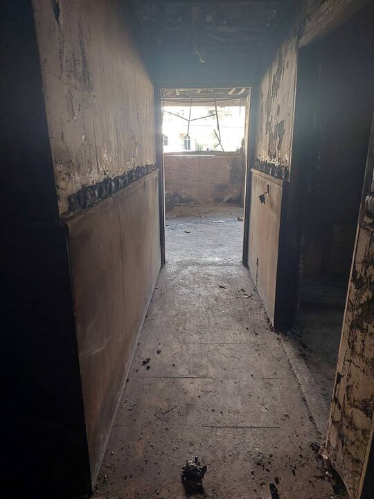 تصاویر/ به تصویر کشیدن حمله قوم مغول به ایران توسط اغتشاشگران وطن  فروش