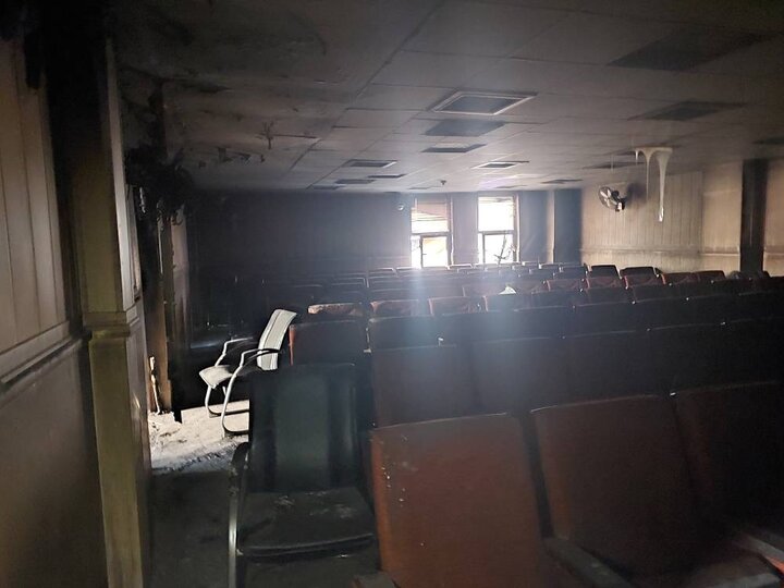 تصاویر/ به تصویر کشیدن حمله قوم مغول به ایران توسط اغتشاشگران وطن  فروش