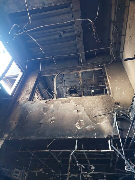 تصاویر/ به تصویر کشیدن حمله قوم مغول به ایران توسط اغتشاشگران وطن  فروش