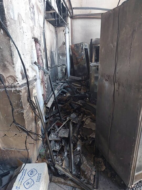 تصاویر/ به تصویر کشیدن حمله قوم مغول به ایران توسط اغتشاشگران وطن  فروش