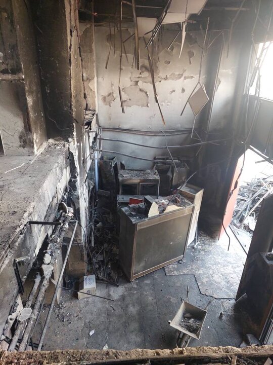 تصاویر/ به تصویر کشیدن حمله قوم مغول به ایران توسط اغتشاشگران وطن  فروش