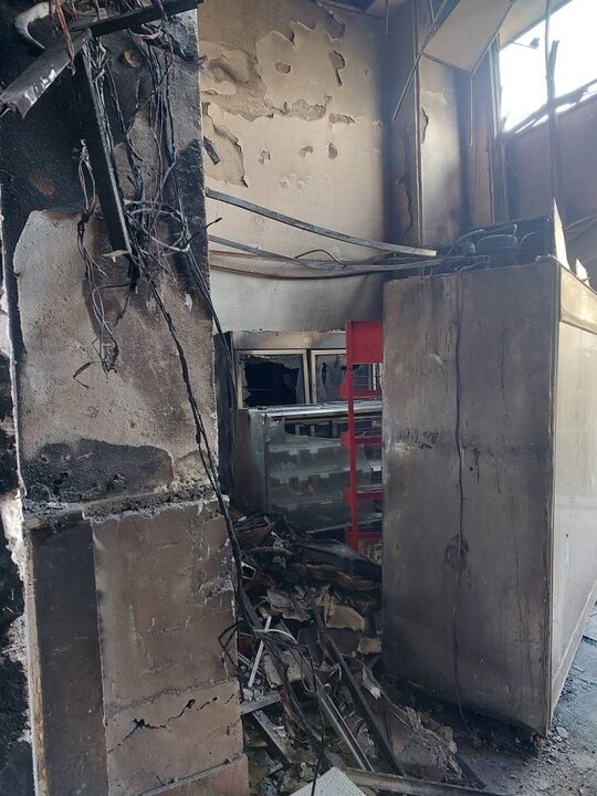 تصاویر/ به تصویر کشیدن حمله قوم مغول به ایران توسط اغتشاشگران وطن  فروش