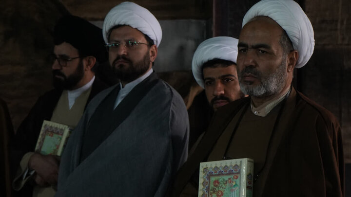 تصاویر/تجمع روحانیون در مسجد خاتم الانبیاء اراک