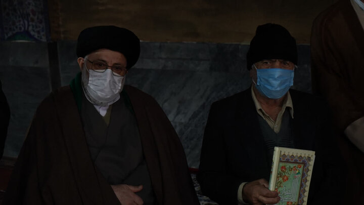 تصاویر/تجمع روحانیون در مسجد خاتم الانبیاء اراک