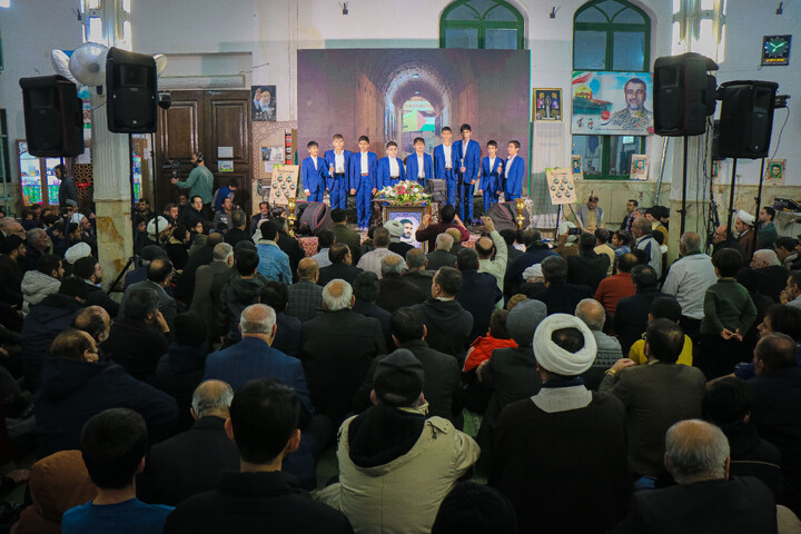 تصاویر/ مراسم یادواره شهدای منطقه بسیج