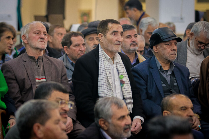 تصاویر/ مراسم یادواره شهدای منطقه بسیج