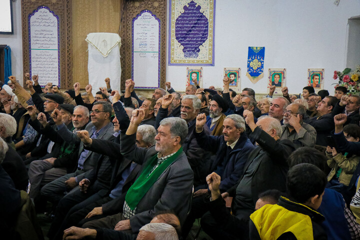 تصاویر/ مراسم یادواره شهدای منطقه بسیج