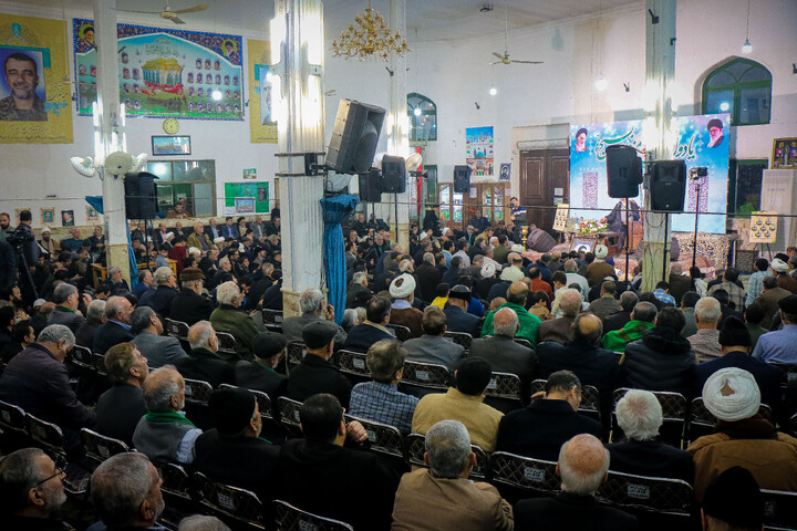 تصاویر/ مراسم یادواره شهدای منطقه بسیج