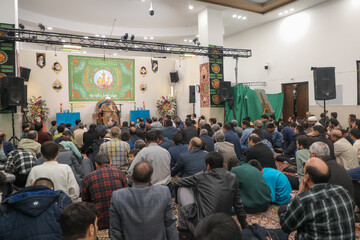 تصاویر/ برگزاری مراسم هفتگی هیئت ضدصهیونیستی انصار ولایت دارالعباده یزد
