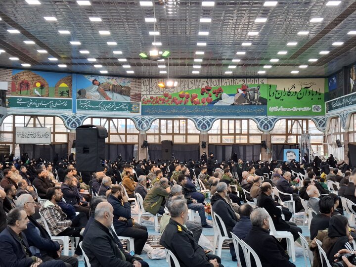 تصاویر/ برگزاری مراسم هفتم شهدای امنیت درگلزار شهدای رشت