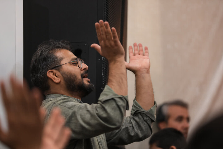 تصاویر/ برگزاری مراسم هفتگی هیئت ضدصهیونیستی انصار ولایت دارالعباده یزد