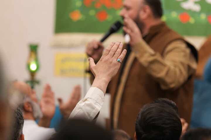 تصاویر/ برگزاری مراسم هفتگی هیئت ضدصهیونیستی انصار ولایت دارالعباده یزد