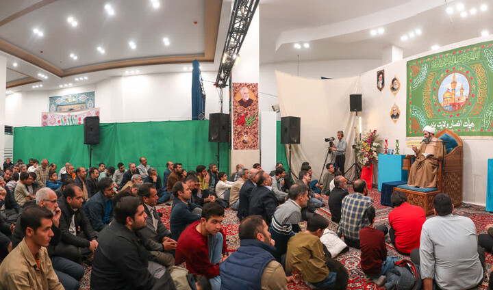 تصاویر/ برگزاری مراسم هفتگی هیئت ضدصهیونیستی انصار ولایت دارالعباده یزد