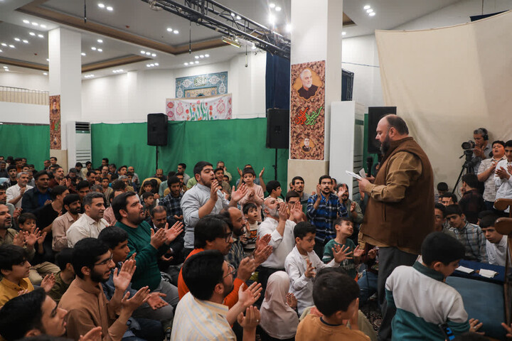 تصاویر/ برگزاری مراسم هفتگی هیئت ضدصهیونیستی انصار ولایت دارالعباده یزد