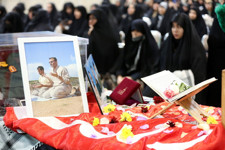 تصاویر/ بزرگداشت شهدای جبهه مقاومت نیرو قدس سپاه پاسداران