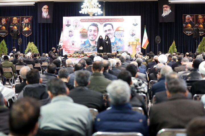 تصاویر/ بزرگداشت شهدای جبهه مقاومت نیرو قدس سپاه پاسداران
